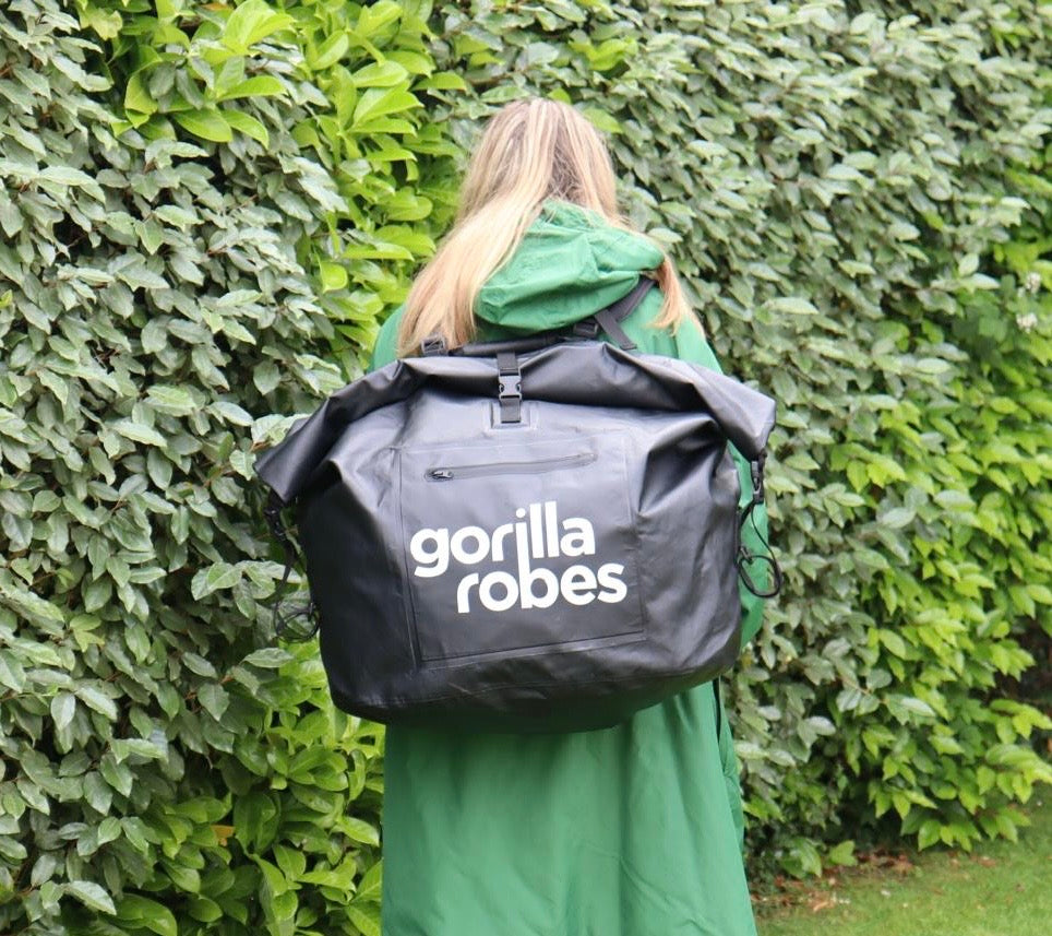Large Black Waterproof Gorilla Changing Bag