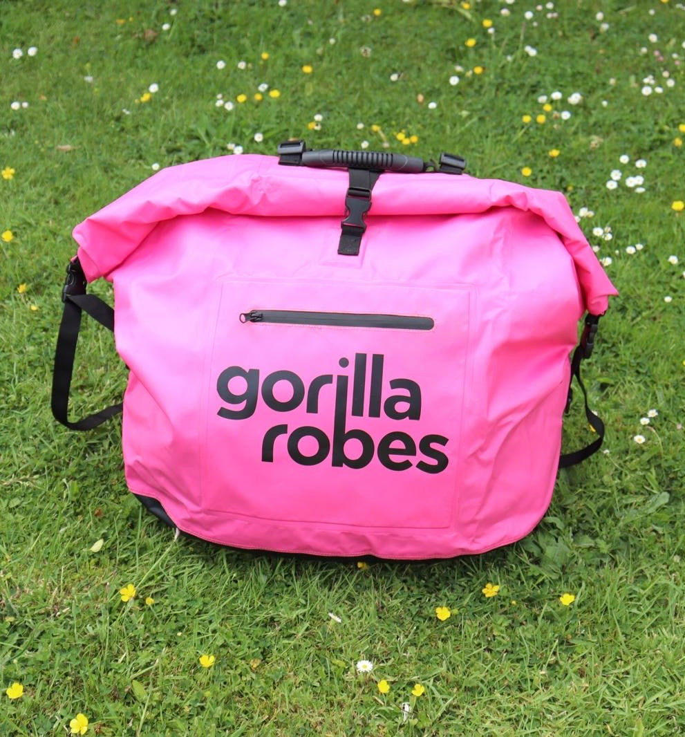 Large Pink Waterproof Gorilla Changing Bag