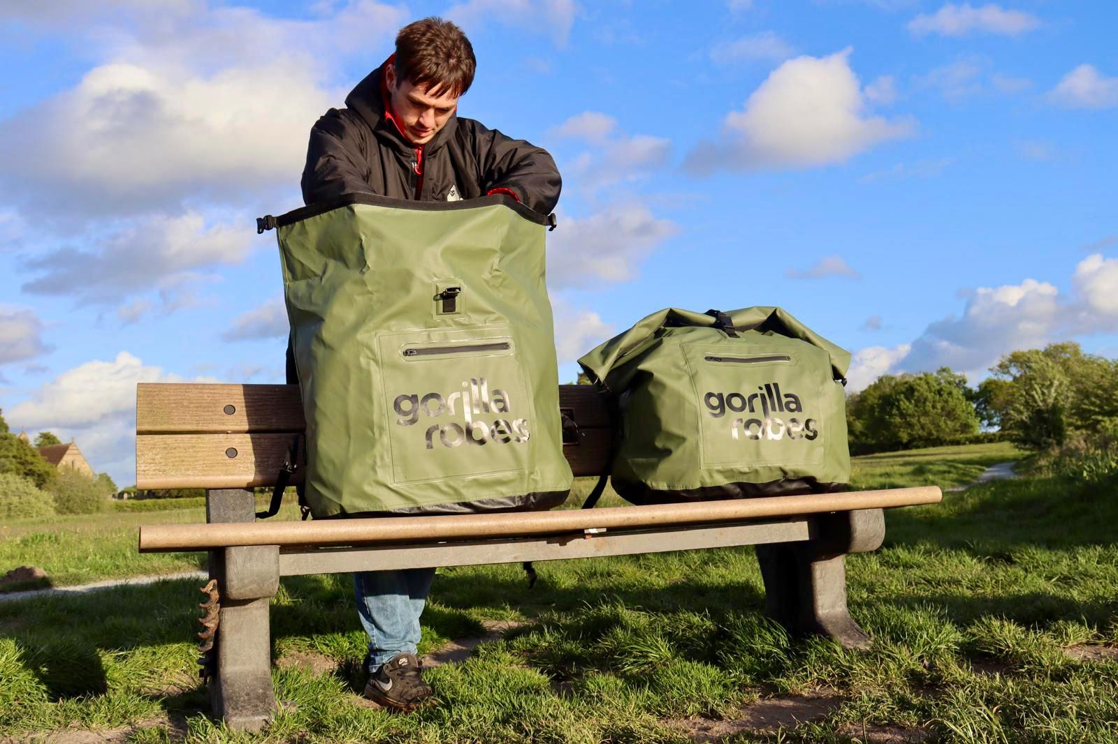Large Green Waterproof Gorilla Changing Bag