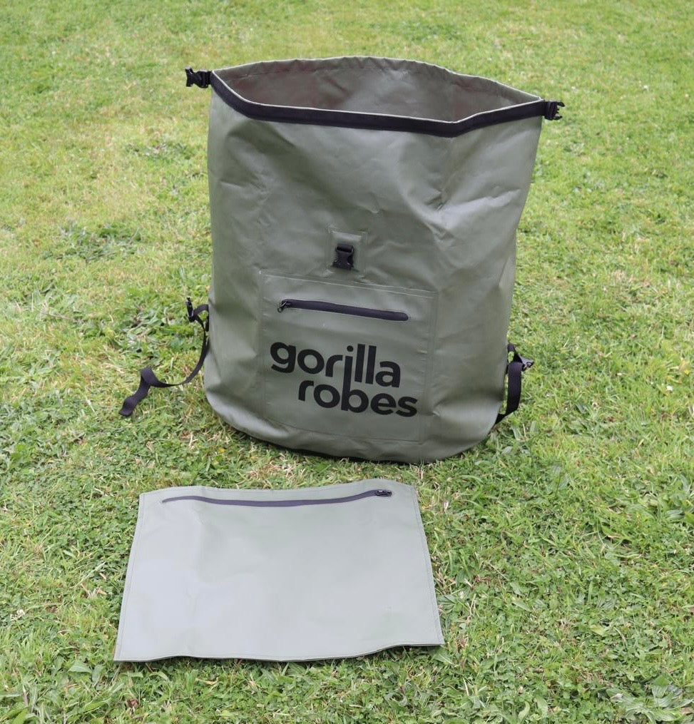 Large Green Waterproof Gorilla Changing Bag