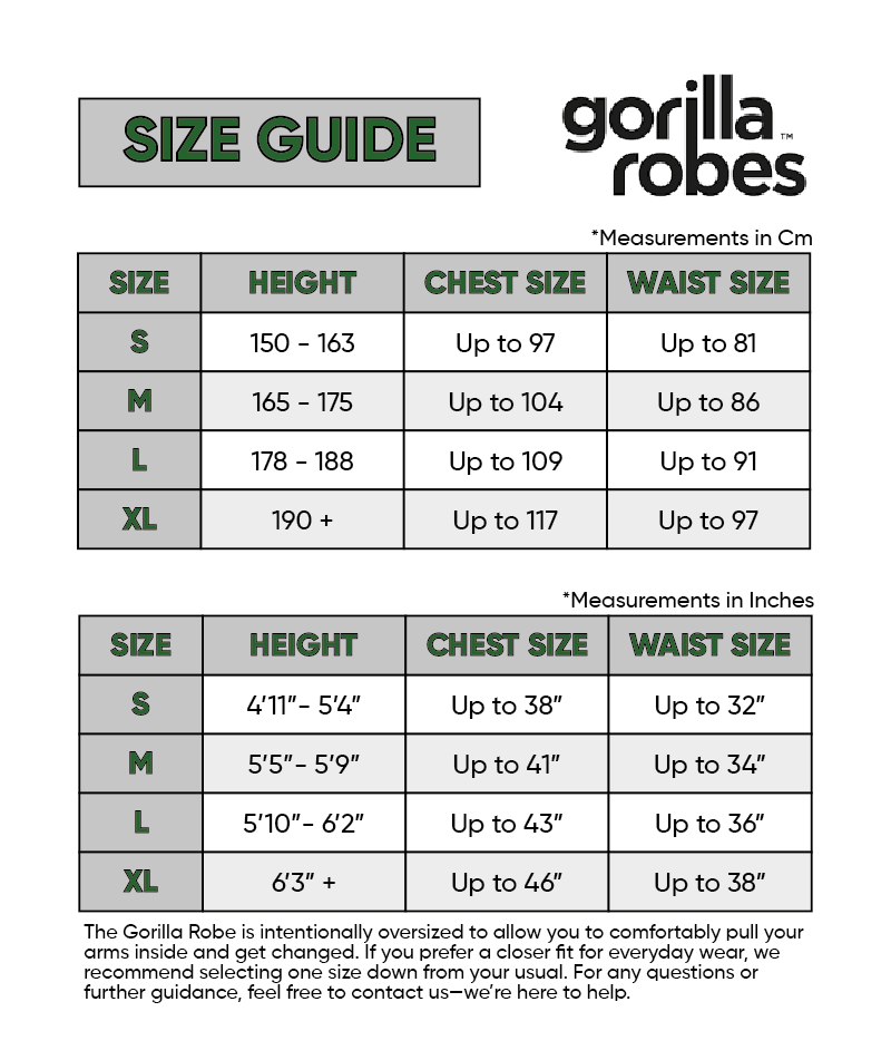 Full Zip ECO Recycled Waterproof Dry Changing Robe - Green - Adult (S, M, L & XL)