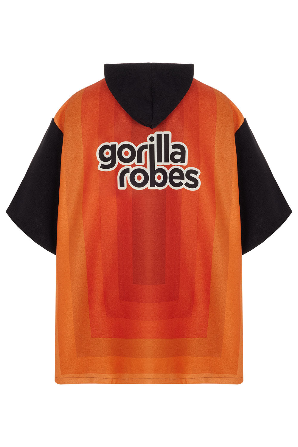 ECO Recycled Changing Robe Poncho Fire Orange (S, M, L & XL)