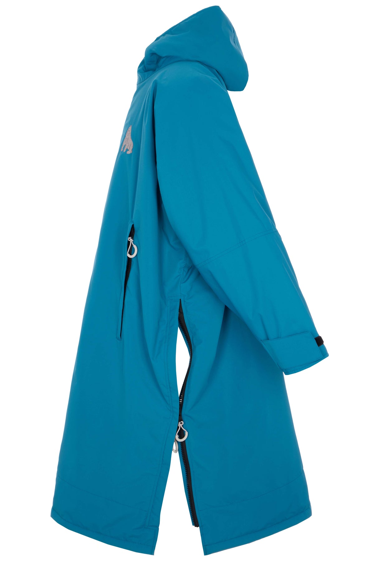 Gorilla Robe: Black Waterproof Dry Changing Robe, Long Sleeve Poncho ...