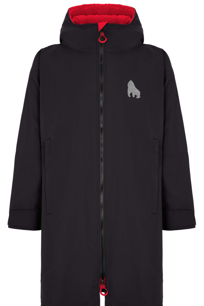 Gorilla Print Pattern Men Long Robe