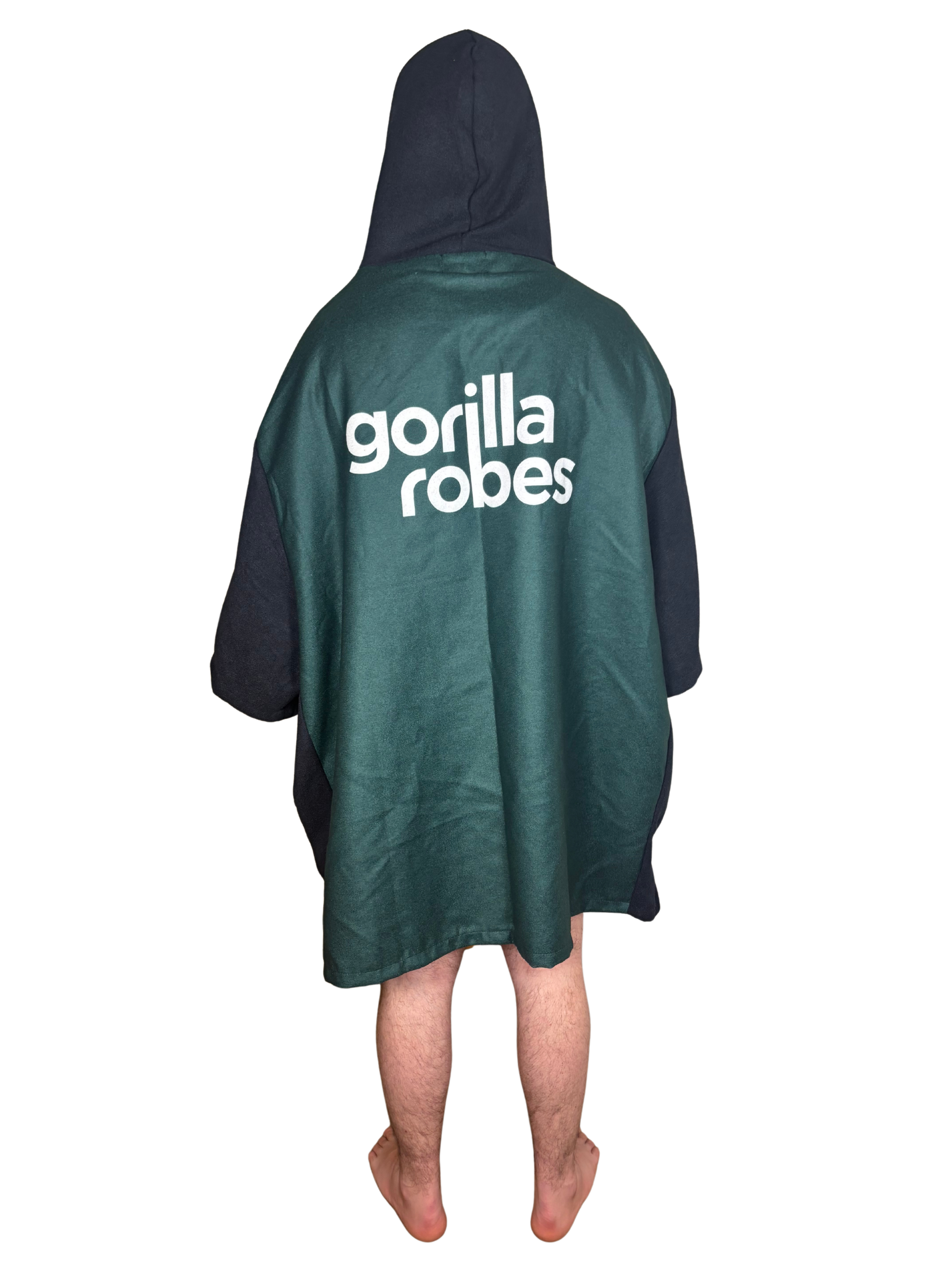 Rework Green Recycled Changing Towel Robe