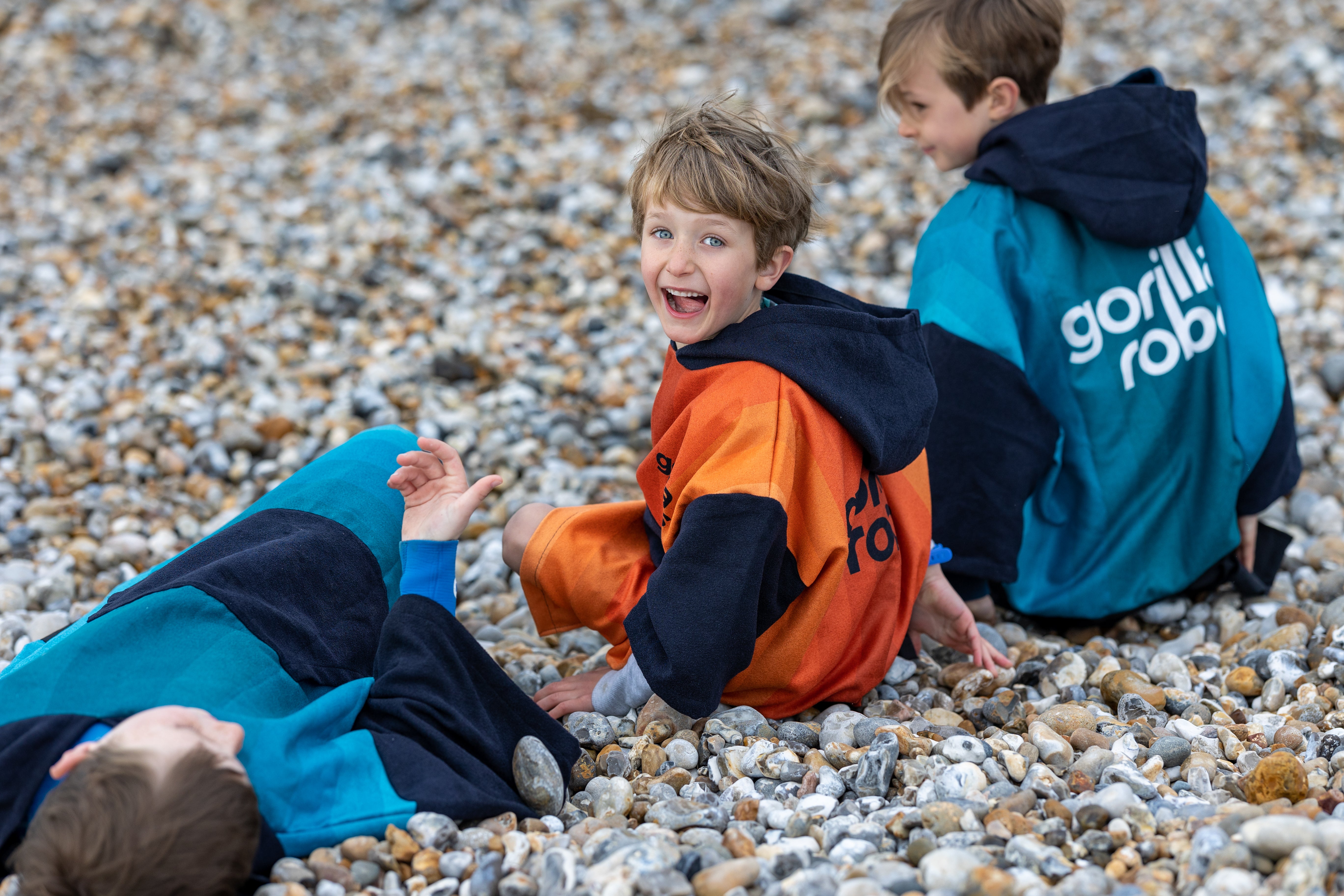 Kids ECO Recycled Changing Robe Poncho Teal (Age 1-12)