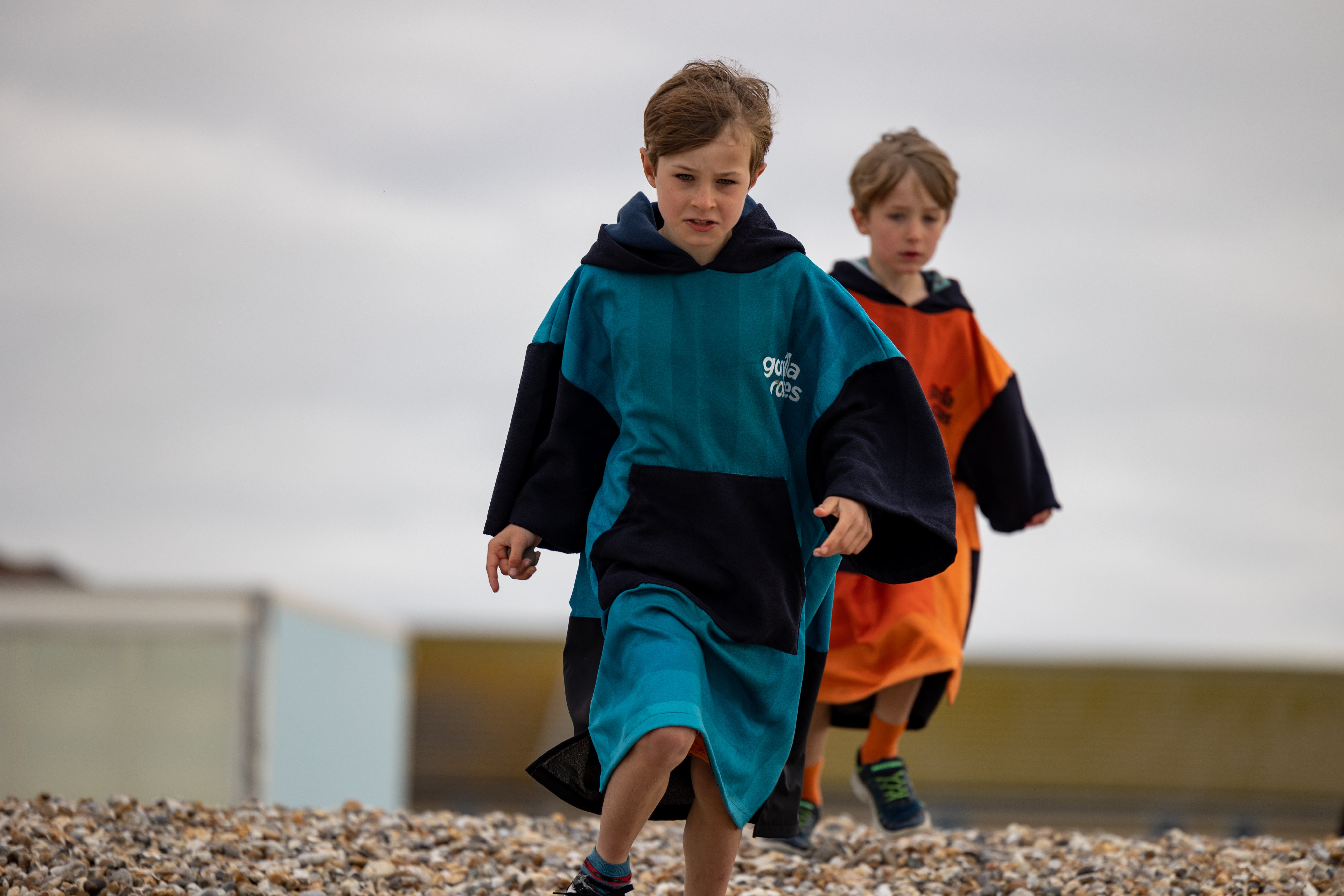 Kids ECO Recycled Changing Robe Poncho Teal (Age 1-12)