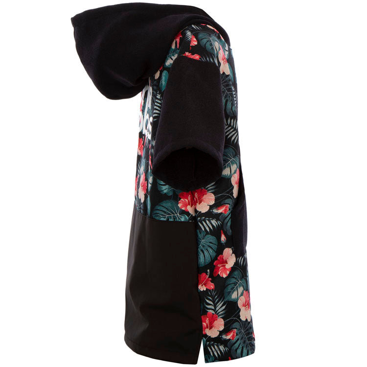 Kids ECO Recycled Changing Robe Poncho Flowers (Age 1-12)