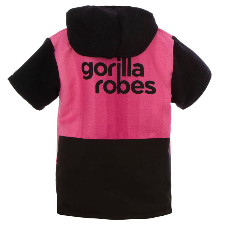 Kids ECO Recycled Changing Robe Poncho Pink (Age 1-12)