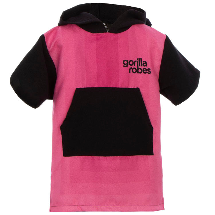 Kids ECO Recycled Changing Robe Poncho Pink (Age 1-12)