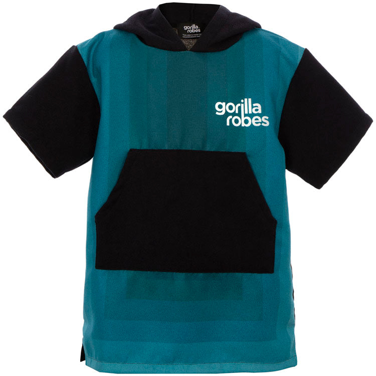Kids ECO Recycled Changing Robe Poncho Teal (Age 1-12)