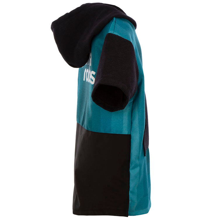 Kids ECO Recycled Changing Robe Poncho Teal (Age 1-12)