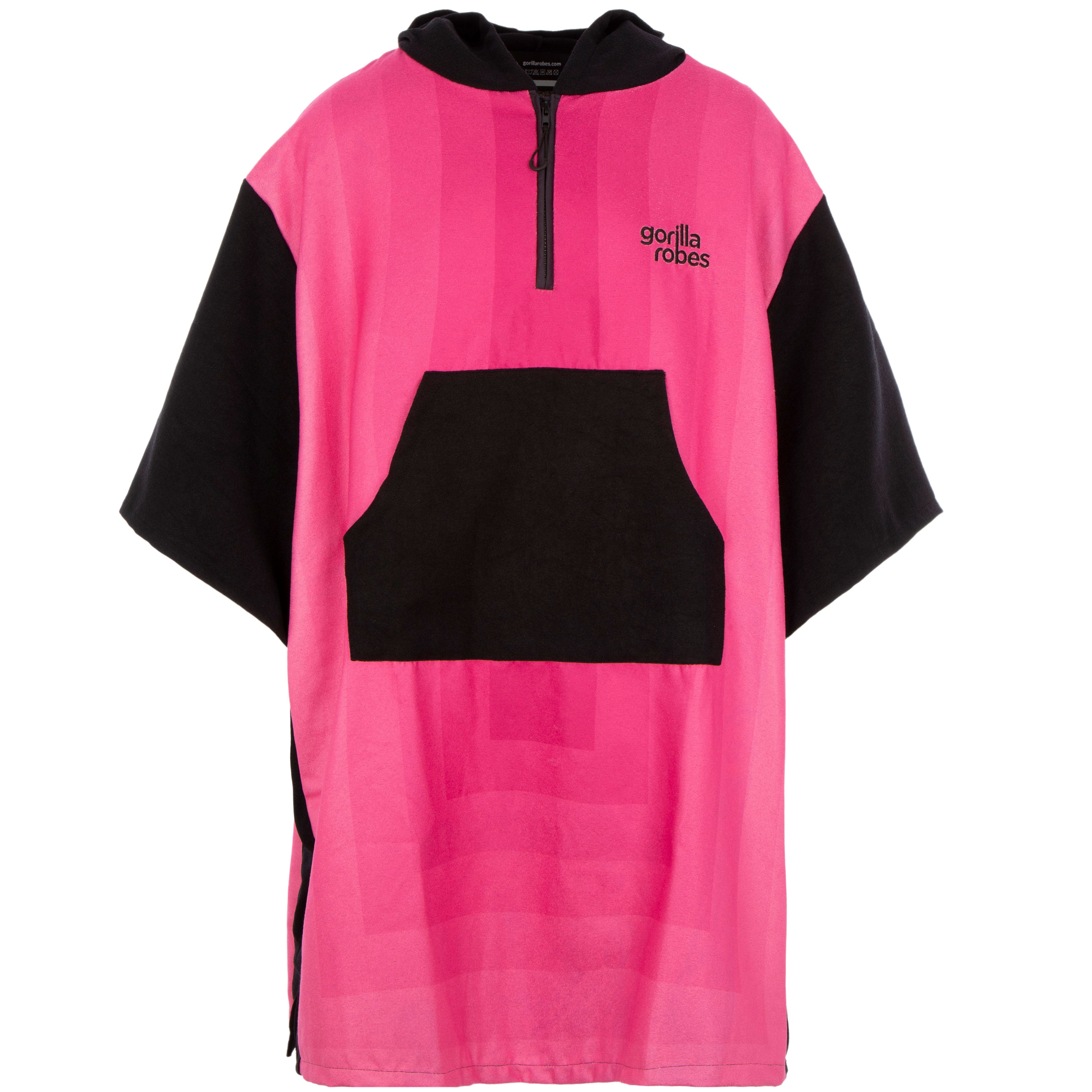 ECO Recycled Changing Robe Poncho Pink (S, M, L & XL)