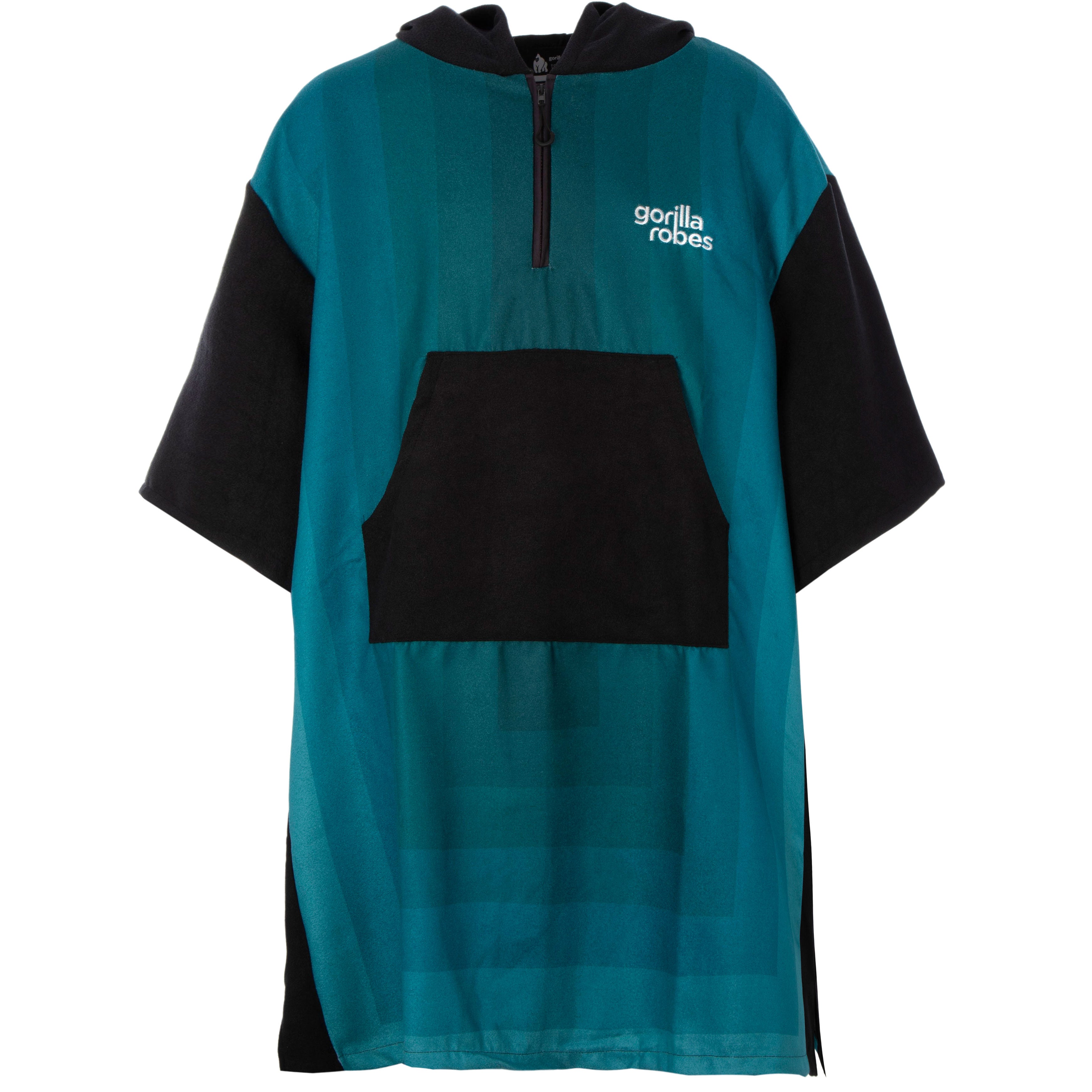 ECO Recycled Changing Robe Poncho Teal Blue (S, M, L & XL)